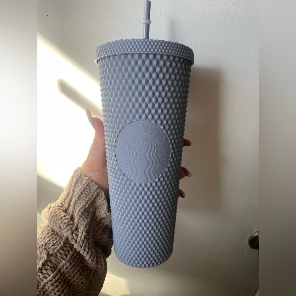 Grey Starbucks studded Cup